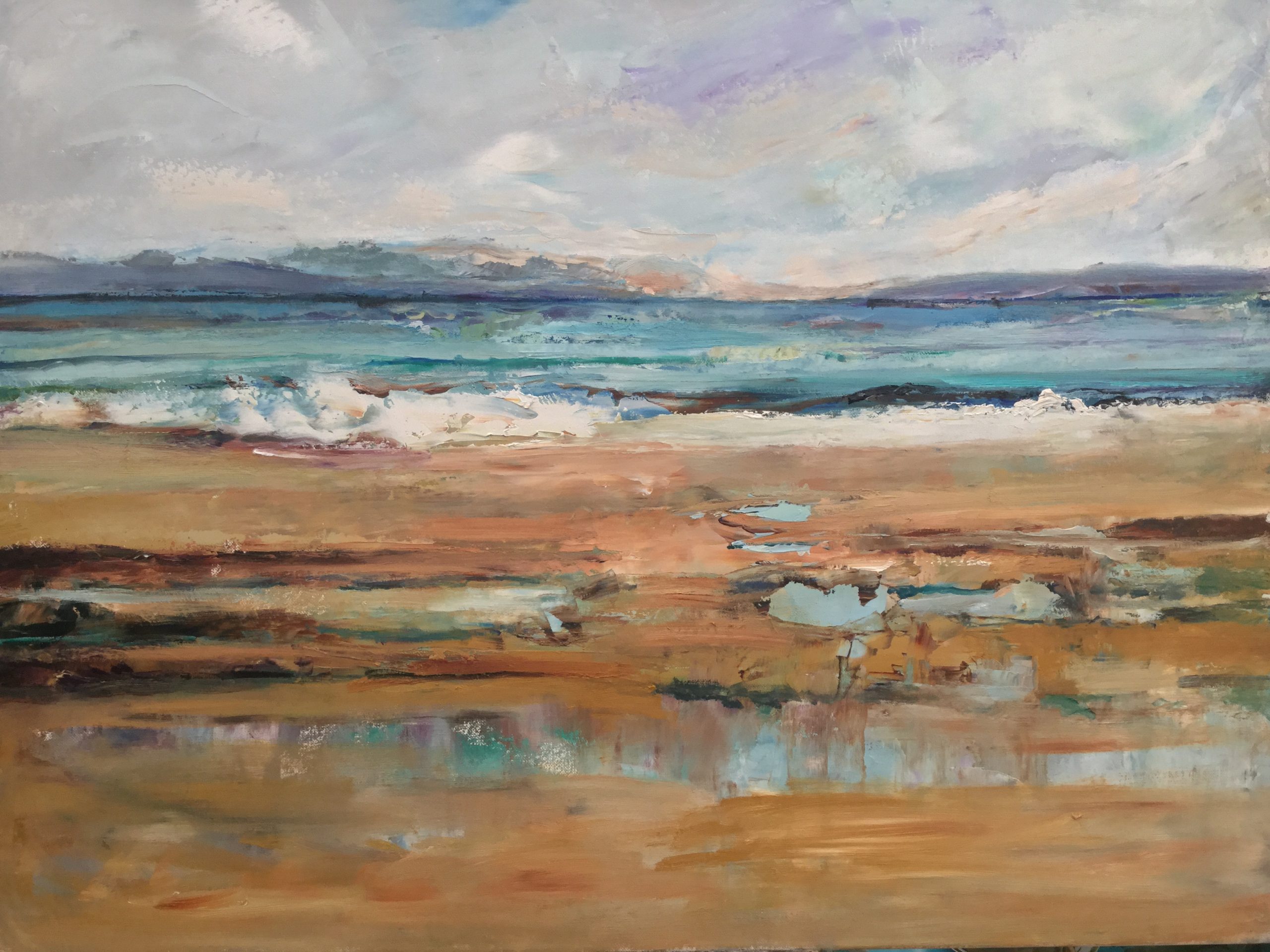 seashells and rock pools